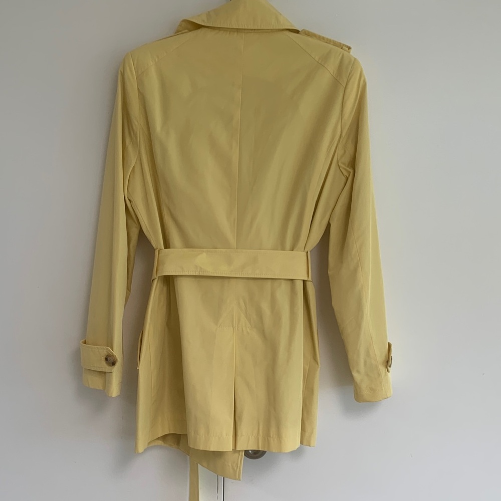 Ralph Lauren Sunny Yellow Trench Coat - Picture 4 of 6